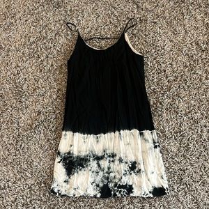 Spaghetti Strap Tie-dye Dress
